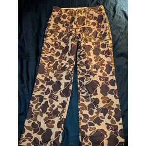 Winchester Cotton Canvas Duck Camo Hunting pants 38-30 Large